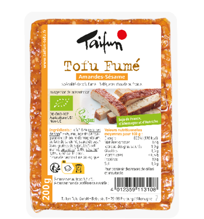 Taifun Tofu  Tofu Fumé Amandes-Sésame